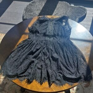 Romeo & Juliet Couture Black Lace Dress